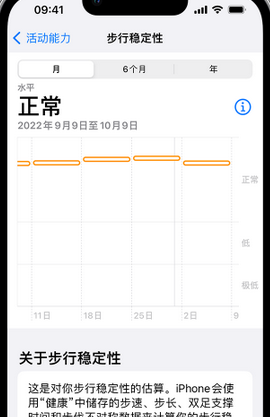 浠水iPhone手机维修如何在iPhone开启'步行稳定性通知'