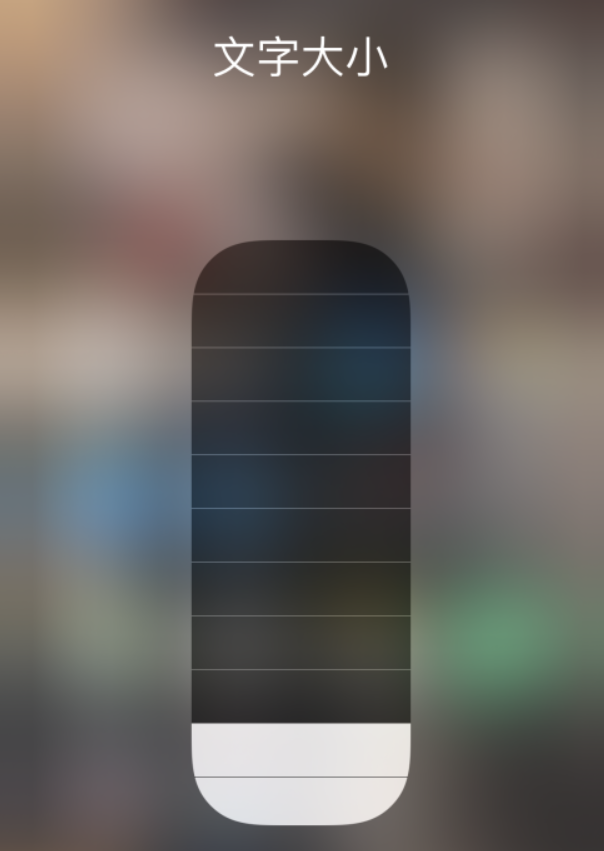 浠水苹果手机维修分享小技巧：在 iPhone 控制中心快速调节字体大小 