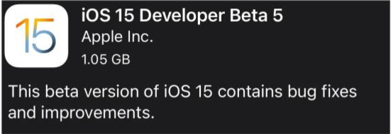 浠水苹果手机维修分享如何升级到iOS15.0 beta5 