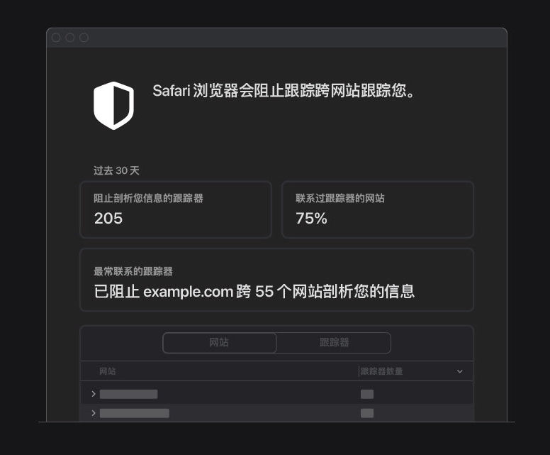 浠水苹果手机维修分享如何在 Safari 浏览器中查看和打开隐私报告 